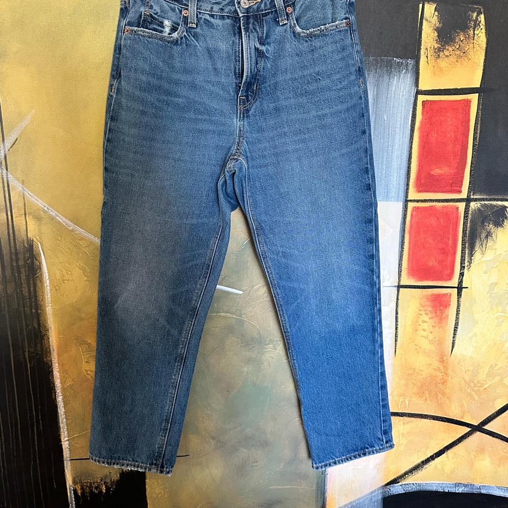 Old Navy Classic Blue Straight Leg Jeans